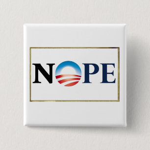 Obama NOPE-knapp Knapp
