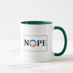 Obama NOPE mugg