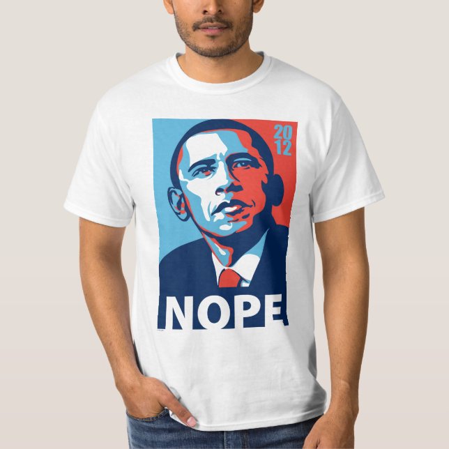 Obama NOPE T-shirt (Framsida)