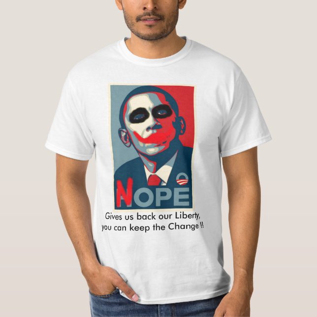 Obama Nope T-shirt (Framsida)