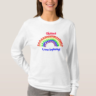 Obama ny början för A! Skjorta Tröja