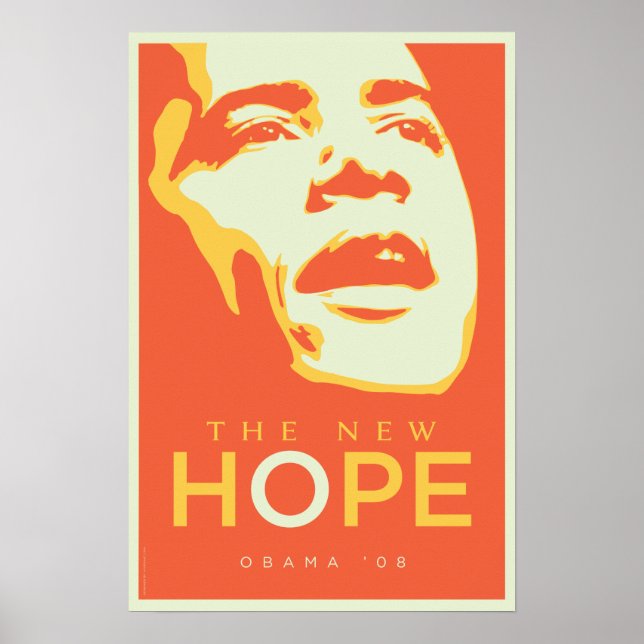 OBAMA: Nya Hope_Orange Poster (Framsidan)