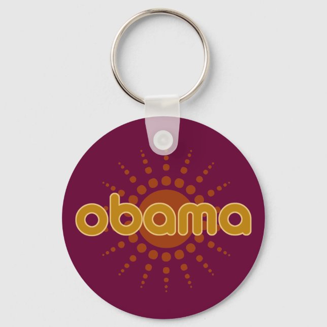 OBAMA - nyckelring (Framsida)