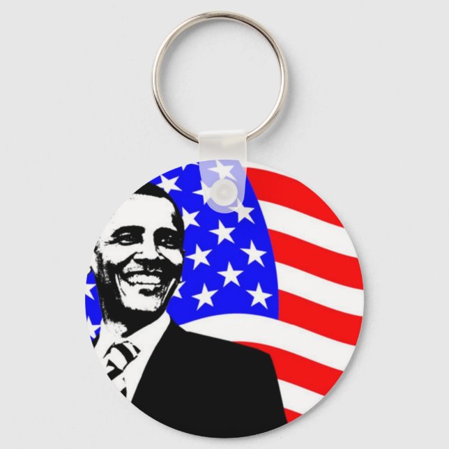 OBAMA-NYCKELRING NYCKELRING (Framsida)