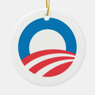 OBAMA_O_ - .png Julgransprydnad Keramik