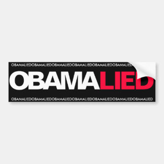 OBAMA - OBAMA LÅG BILDEKAL