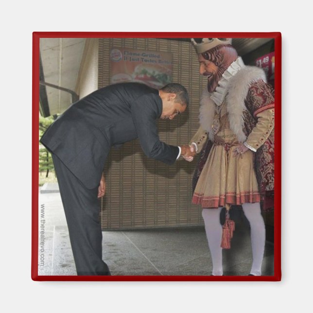 Obama och Kung Magnet (Framsidan)