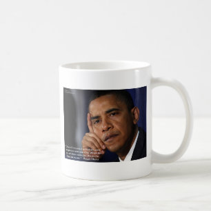 Obama "Om Förändring" Visdoms Citat Gåvor & T-shir Kaffemugg