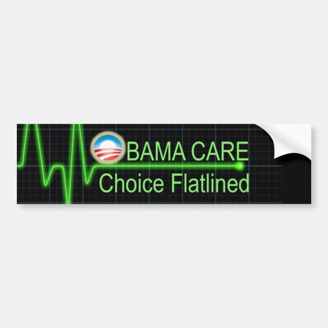 Obama omsorg bildekal (Framsidan)