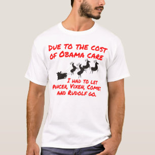 Obama omsorg påverkar Santa T-shirt