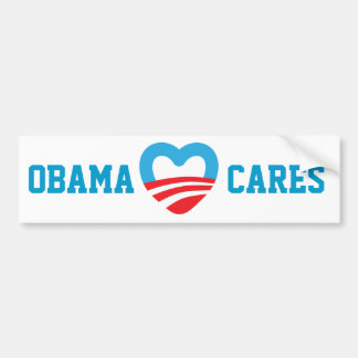 Obama omsorgar bildekal