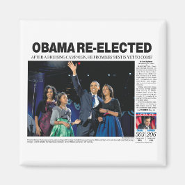 Obama omvald Magnet