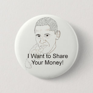 Obama önskar att dela dina pengar knapp