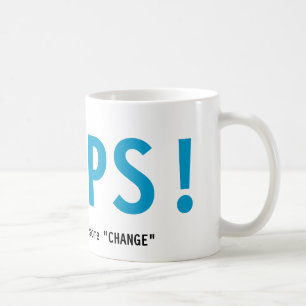 Obama OOPS!  JAG HOPPAS dig kan avvara någon Kaffemugg