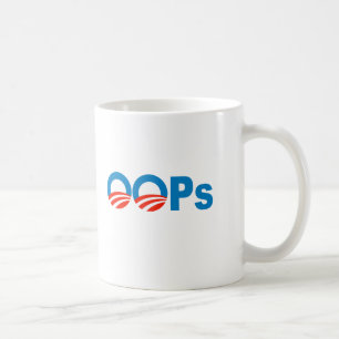 Obama oops kaffemugg