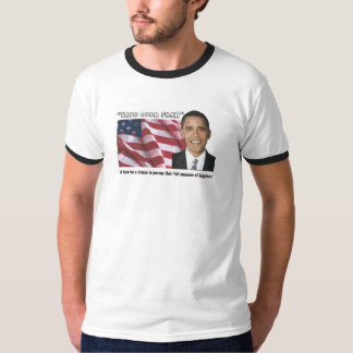 Obama öppnings- citationsteckenT-tröja T Shirt