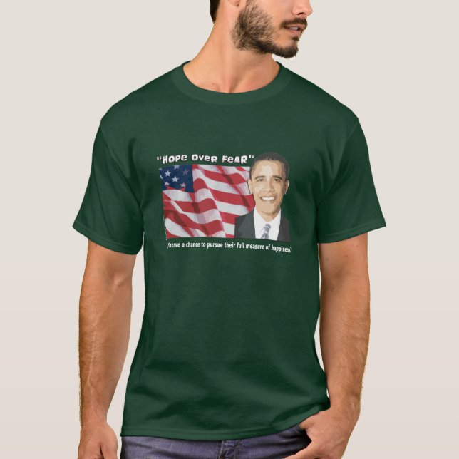 Obama öppnings- citationsteckenT-tröja Tee (Framsida)