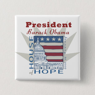 Obama öppningsanförandeMemorabilia Knapp