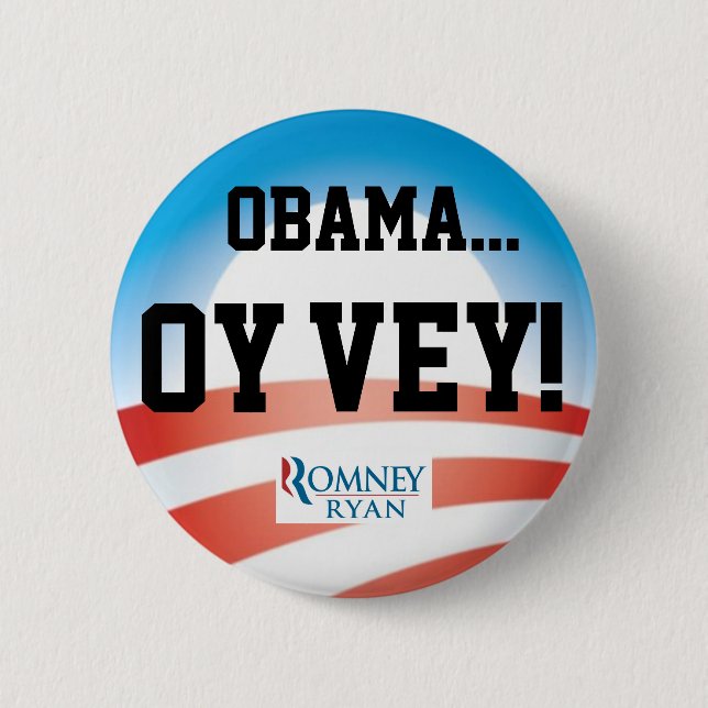 OBAMA OY VEY KNÄPPAS KNAPP (Framsida)