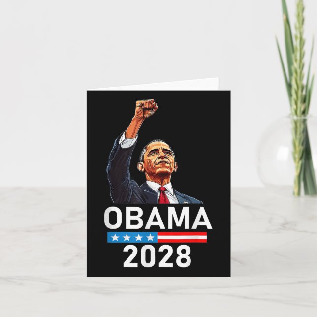 Obama på president Obama 2028 Kort (Framsida)