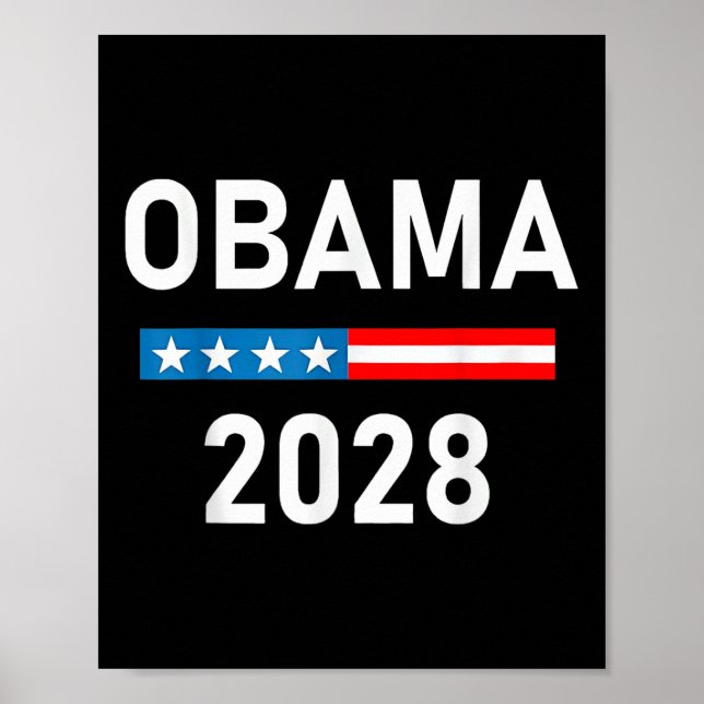 Obama på president Obama 2028 Poster (Framsidan)