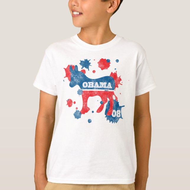 Obama Paint Tee (Framsida)
