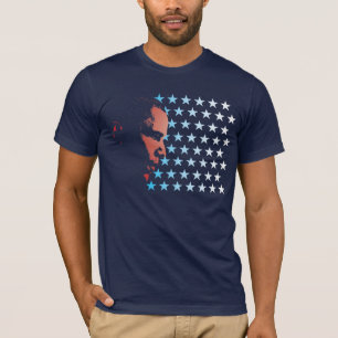 Obama patriotskjorta t-shirt