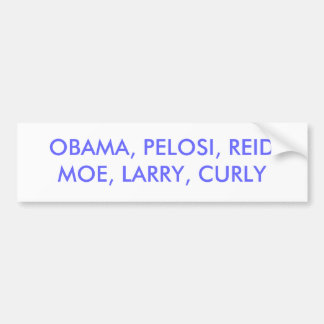 OBAMA PELOSI, REIDMOE, LARRY SOM ÄR LOCKIG BILDEKAL