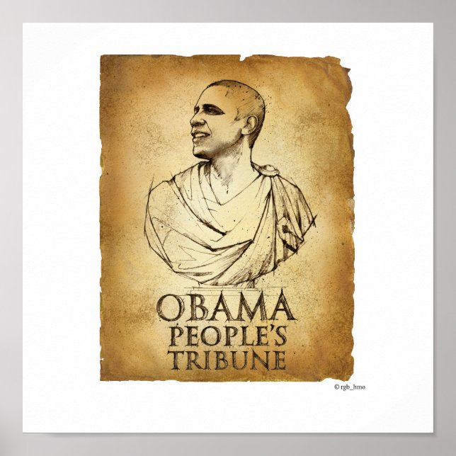 Obama People's Tribune Poster (Framsidan)