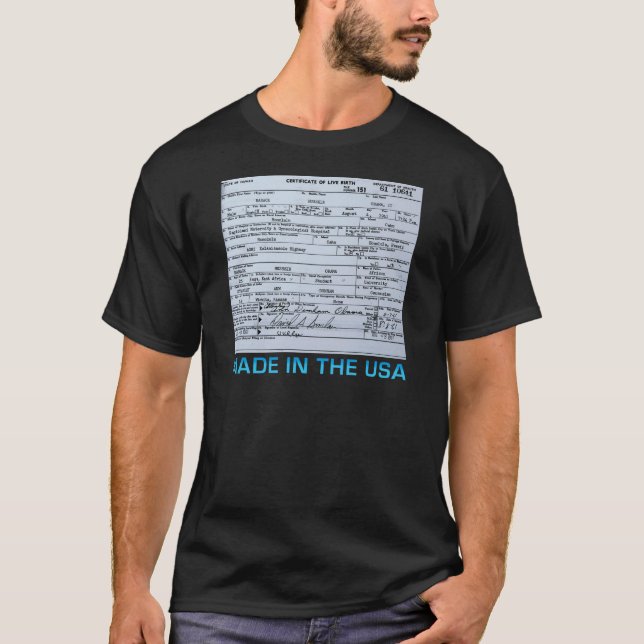 obama personbevis tee (Framsida)