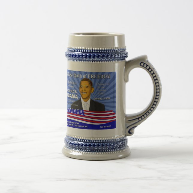 Obama Philadelphia jubileums- Stein Sejdel (Höger)
