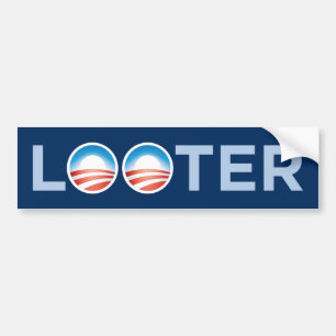 Obama plundrarebildekal bildekal