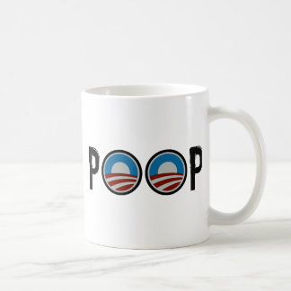 Obama = POOP! Kaffemugg
