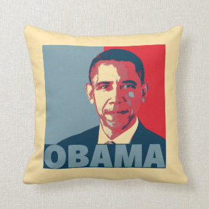 OBAMA POP ART KUDDE