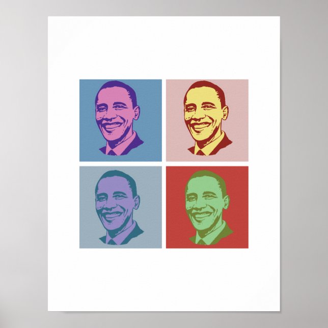 OBAMA POP ART -.png Poster (Framsidan)