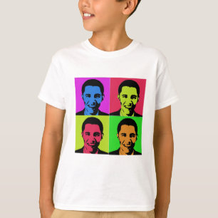 Obama porträtt t shirt