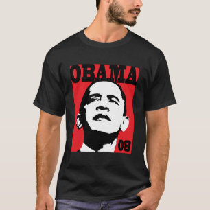 Obama porträtt tee