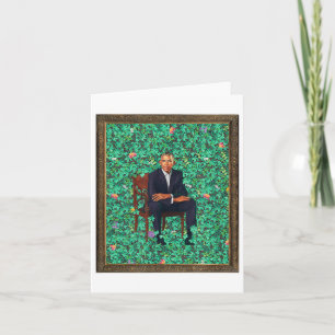 Obama Porträtt Tee_1 Kort