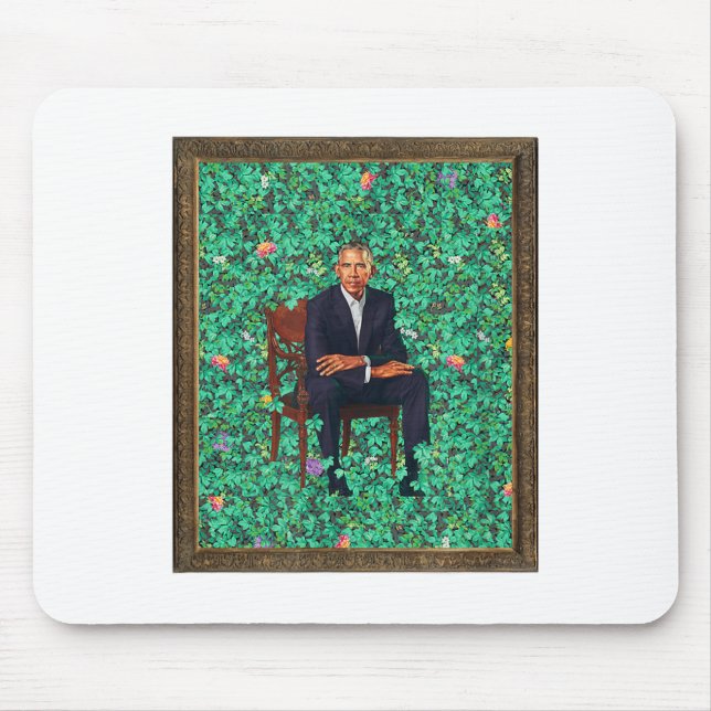 Obama Porträtt Tee_1 Musmatta (Framsidan)