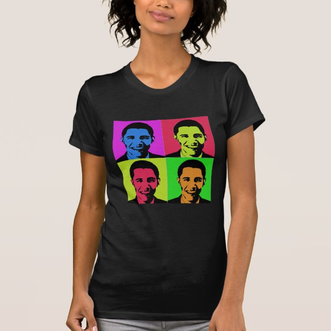 Obama porträtt tröja (Framsida)