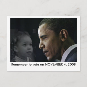 Obama Postcard - Ashley Vykort