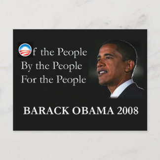 Obama Postcard Vykort