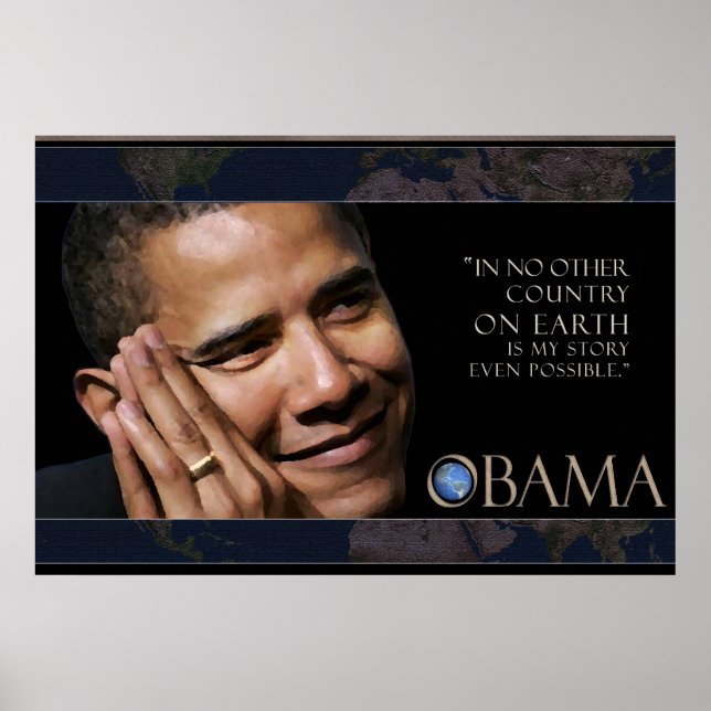 Obama-Poster offert Poster (Framsidan)