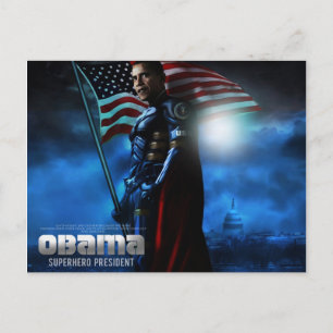 OBAMA POSTKORT VYKORT