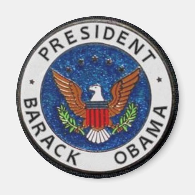 Obama Presidentens Seal Magnet (Framsidan)
