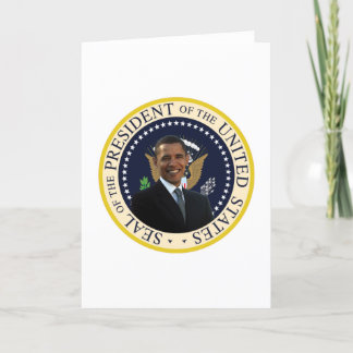 Obama Presidentförsegling Kort