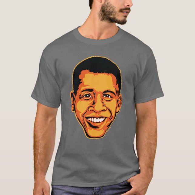 Obama - presidents- huvud tee (Framsida)