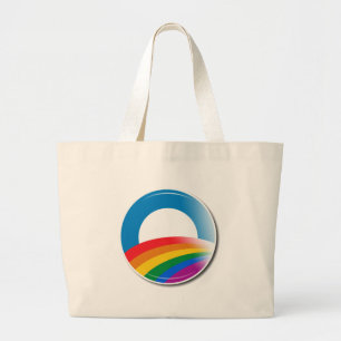 Obama pride knäppas jumbo tygkasse