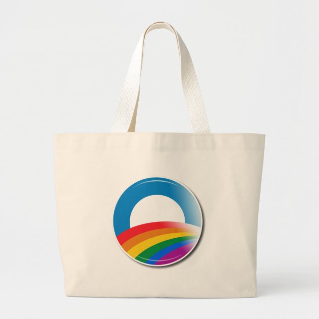 Obama pride knäppas jumbo tygkasse (Framsidan)