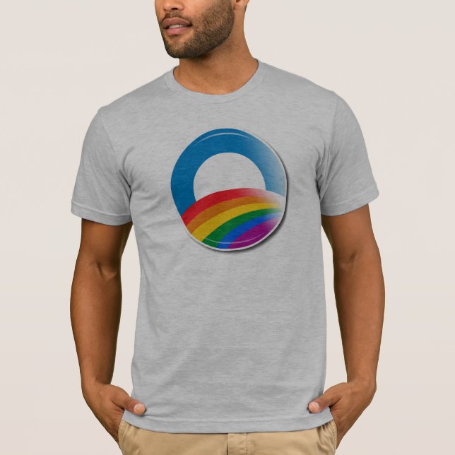 Obama pride knäppas tröja (Framsida)